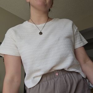 Madewell textured tee